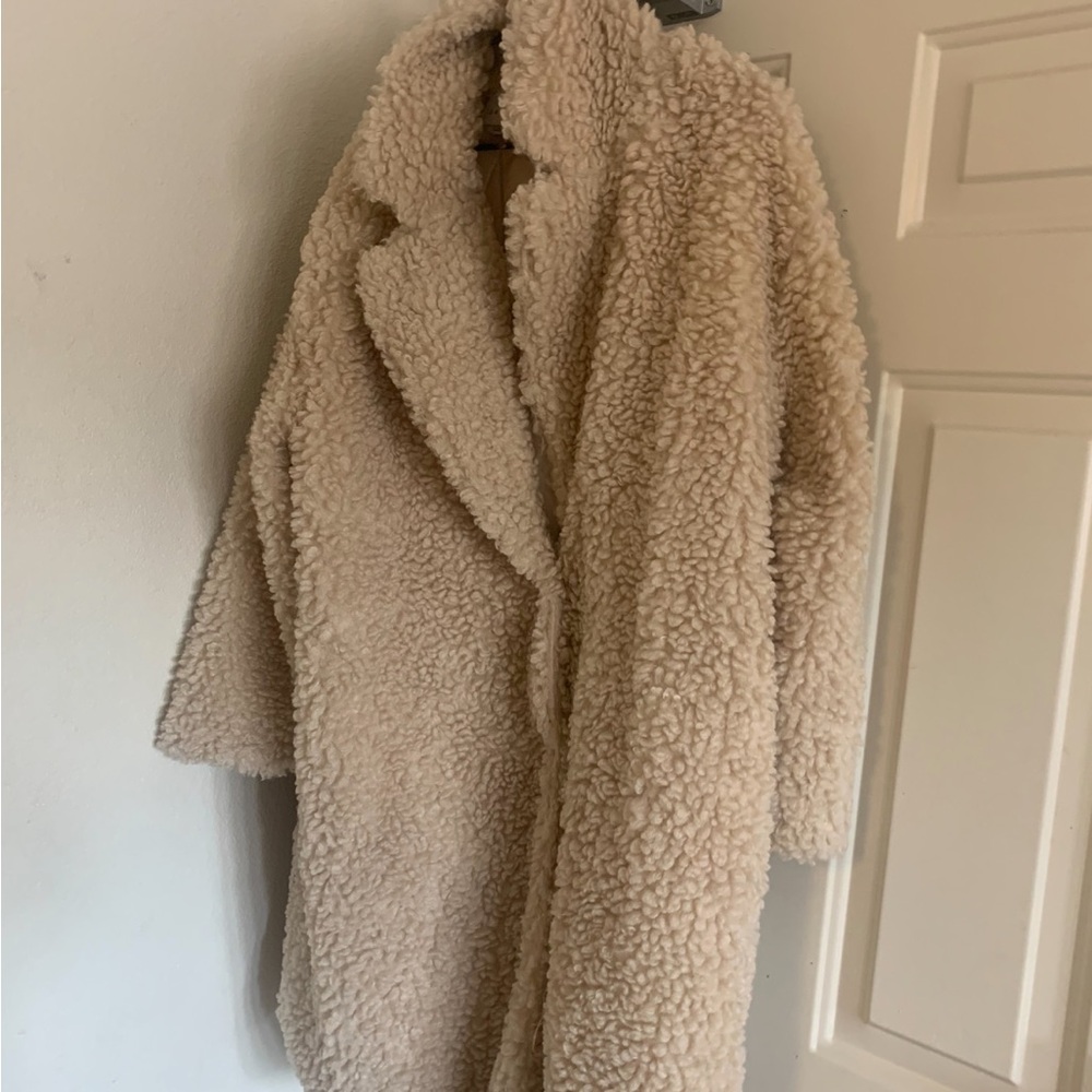 Cozy Cream Teddy Coat
